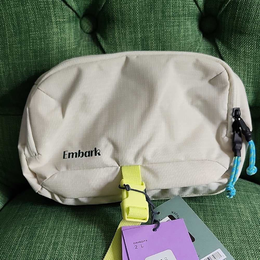 Embark Cream Crossbody Bag Waist Pack